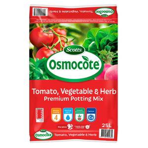 Scotts Osmocote 25L Tomato Vegetable And Herb Premium Potting Mix