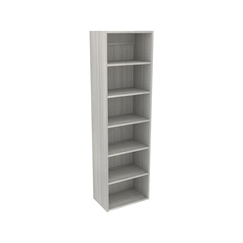 Lugna 1536 x 450 x 280mm Mist 5 Shelf Storage Cabinet