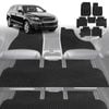 6D Diamond Car Floor Mats for Audi Q7 SQ7 2015-Current-Ultimate Set-Black-Outback GT