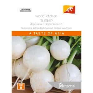 Johnsons Seed Turnip Japanese Tokyo Cross F1 World Kitchen