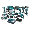 Makita 18V Brushless 8 Piece Combo Kit DLX8044TX1