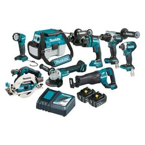 Makita 18V Brushless 8 Piece Combo Kit DLX8044TX1