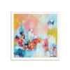 Artist Lane "Chasing Waterfalls" by Amira Rahim - 60x60cm White Framed Print
