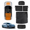 3D All-Weather Interior Liners Set for BYD Seal 2023-Onwards Back Seat Front Toolbox Boot Cargo Mats