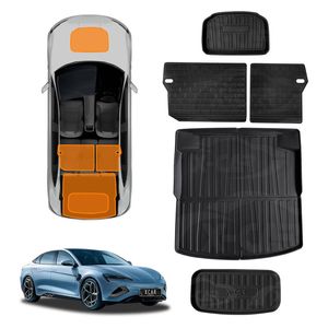 3D All-Weather Interior Liners Set for BYD Seal 2023-Onwards Back Seat Front Toolbox Boot Cargo Mats