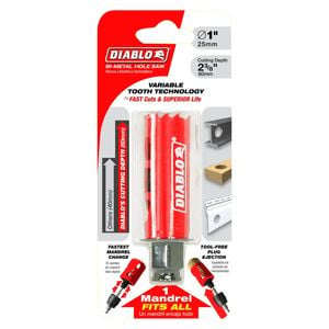 Diablo 25mm Bi-Metal Hole Saw