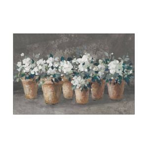 Artey | Geranium Glory I Light - Stretched Canvas - Stretched Canvas - 100 x 150cm