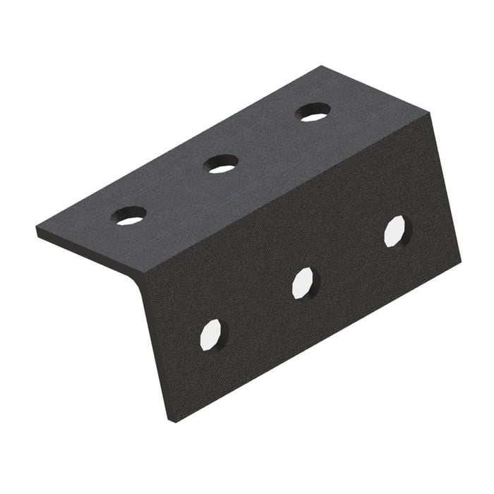 Dunnings 65 x 65 x 5 x 140mm M12 Structural Angle Bracket