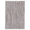 Loopsie-290cm X 200cm-wana Beige And Black Stripe Washable Rug