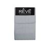 Bloomington Pair of Reve 100% Cotton Standard Pillowcases 48 x 74 cm Multistripe Silver