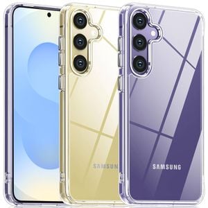 MEZON Samsung Galaxy S25 FE (6.7") Clear Ultra Slim TPU Gel Back Case