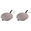 2PK Appetito Stainless Steel 33cm Splatter Screen Round