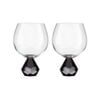 Tempa Zhara Set of 2 Gin Glasses Onyx