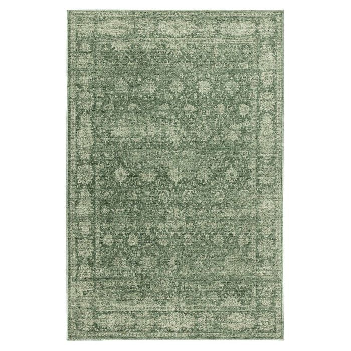 Loopsie-400cm X 300cm-orfeos Tonal Green Distressed Rug