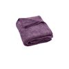 Home by Yatsal Light Weight Coral Fleece Throw Rug 150x200 cm Mauve