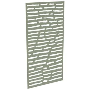 ProtectorAl 300-1200 x 1201-2400mm Pale Eucalypt Slate Unframed Solid Aluminium Decorative Panel