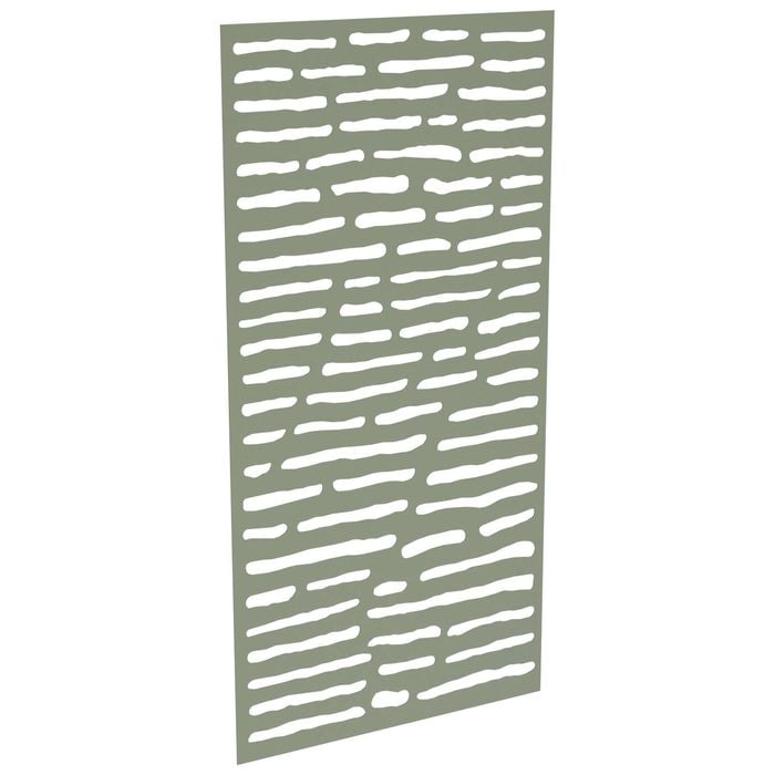 ProtectorAl 300-1200 x 1201-2400mm Pale Eucalypt Slate Unframed Solid Aluminium Decorative Panel
