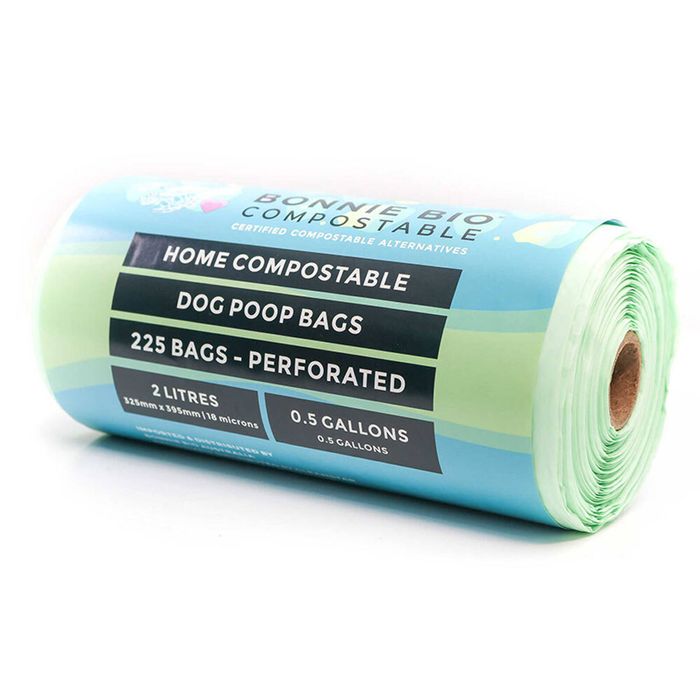 225PK Bonnie Bio Compostable 2L Dog Poop Bags