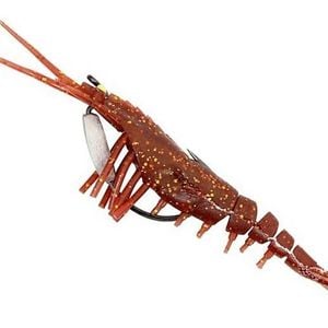 Zerek Live Cherabin-145mm Pre Rigged Lumo Eyes-Colour 11 - With Bonus Jig Head