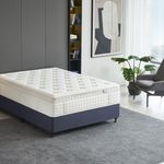 Breeze Medium Plush Luxe Cloud 7 Zone Euro Top Pocket Spring Mattress Bed 36cm