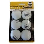 Yashima 3 Star ITTF Approved Table Tennis Balls - White