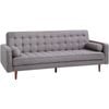 Sofia 3 Seater Sofa Bed - Dark Grey