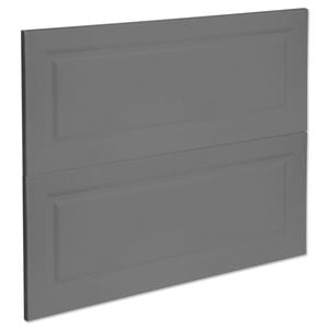 Kaboodle 900mm Smoked Grey Heritage 2 Drawer Panels