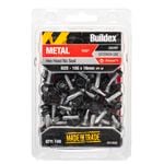 Buildex 10G x 16mm Night Sky Metal C4 HexHead No Seal Tek Screws - Box 100