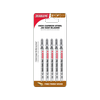 Diablo 100mm High Carbon Steel Jig Saw Blade for Fine Finish Wood Cuts - 5 Pack