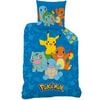 Pokemon Goodbye Cotton Quilt Cover Set - Single Bed Size