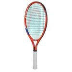 Head Speed Junior 21  Strung Tennis Racquet | White and Orange | Size 4 inches