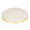 Bolero Table Top Terrazzo Style Round 600mm Commercial Indoor Outdoor Furniture