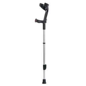 Heavy Duty Forearm Crutches Pair - Adjustable German Design, 250kg Capacity - Standard