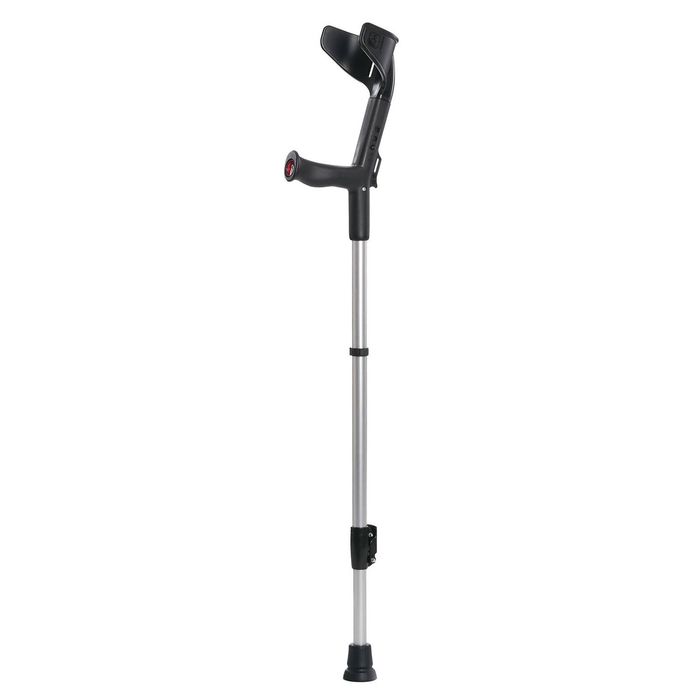 Heavy Duty Forearm Crutches Pair - Adjustable German Design, 250kg Capacity - Standard