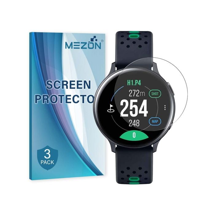3 Pack MEZON Samsung Galaxy Watch Active2 (40 mm) Ultra Clear TPU Film Screen Protectors