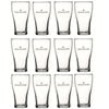 Crown Nucleated Headmaster Beer Conical Glasses 425ml | Set Of 12