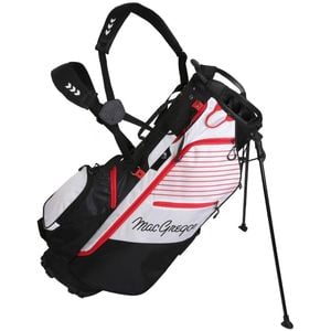 Macgregor Golf Vip 14 Divider Stand Carry Bag With Full Length Dividers - Black/white