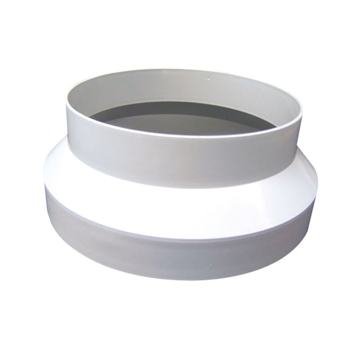 Simx PVC Duct Reducer 150mm-125mm White