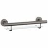evekare Gunmetal Bath Shelf Grab Rail