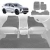 6D Diamond Car Floor Mats for GWM Haval Jolion 2020-Current-Full Set-Grey-Outback GT