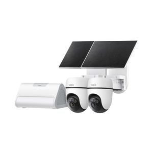 Tapo HB112 Solar Cam 2K Pan/Tilt 2-Cam Kit