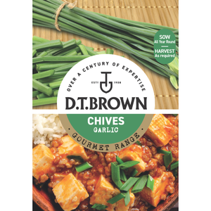 D.T. Brown Gourmet Chives Garlic Seeds
