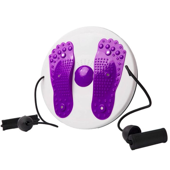 NNEOBA Portable Magnetic Waist Twisting Disc with Foot Massage