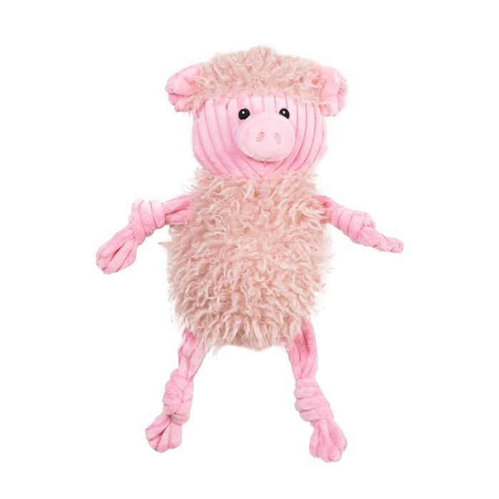 Happy Tails Pig Plush Toy