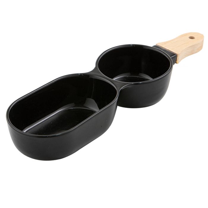 Ladelle Alto Serve & Share 2 Part 34.5x9.5cm Serve Stick - Black