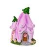 Northcote Pottery Purple Fairy House Statue