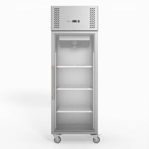 Fed-x S/s Full Glass Door Upright Fridge  - Commercial Drink Fridges (xurc600g1v)