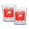 AFL Spirit Glass Set - Sydney Swans - 250ml Cup - Set Of Two