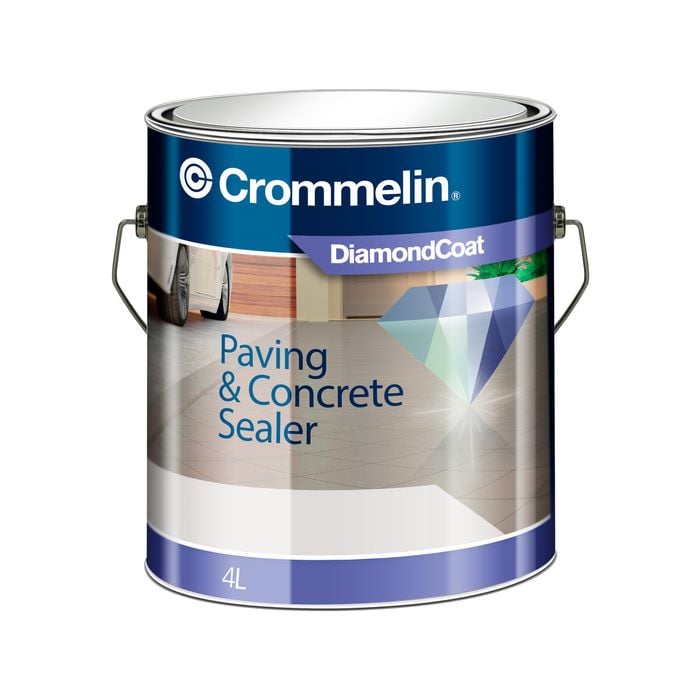 Crommelin 4L Natural DiamondCoat Paving And Concrete Sealer