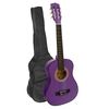 Karrera 34in Acoustic Childrens Wooden Guitar - Purple